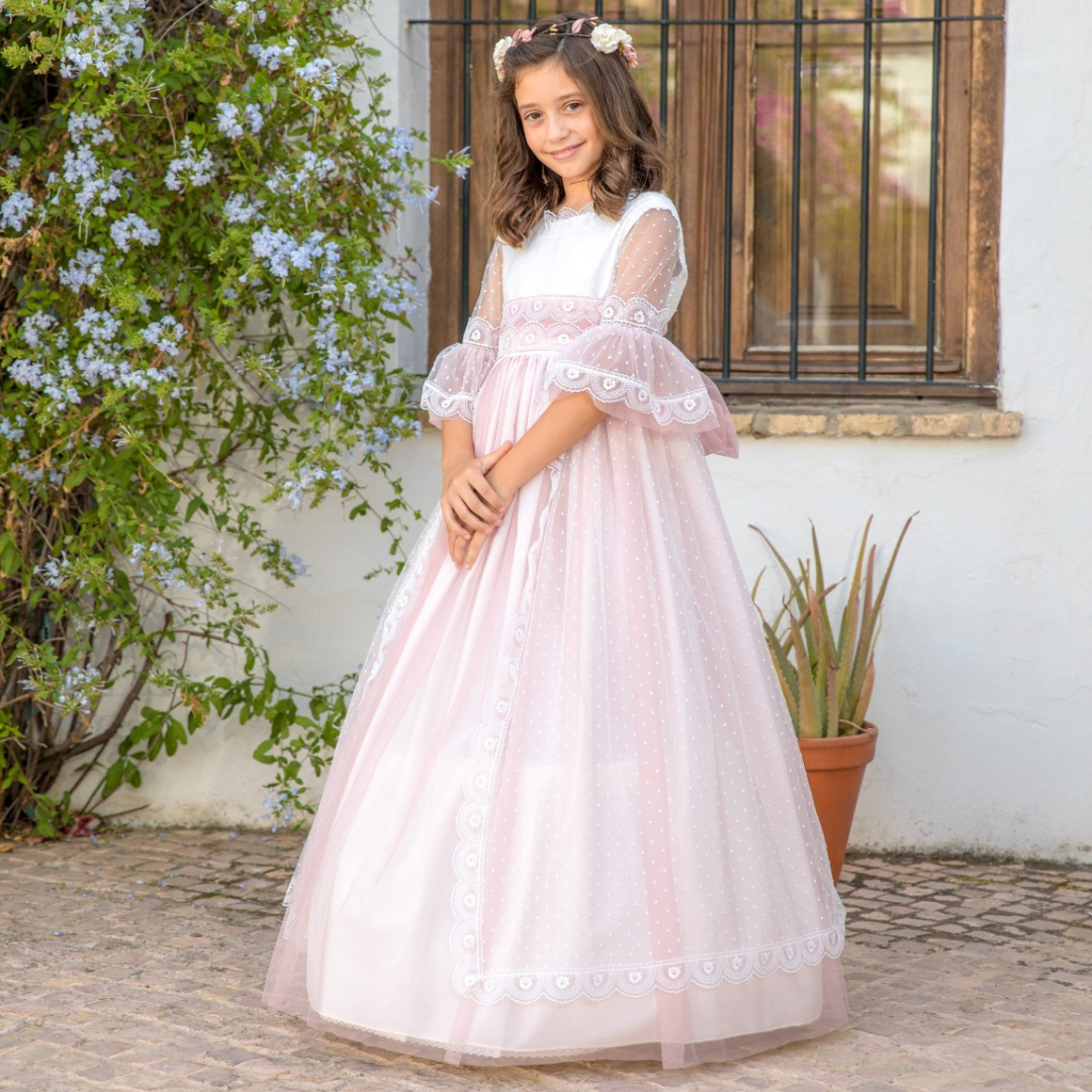 Vestido Pétalos de Rosa