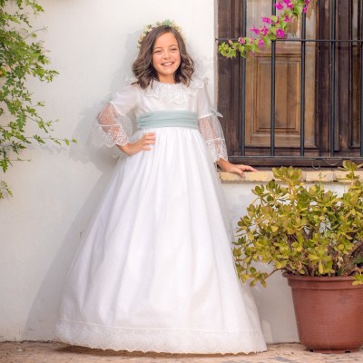 Vestidos de primera comunión estilo princesa clearance